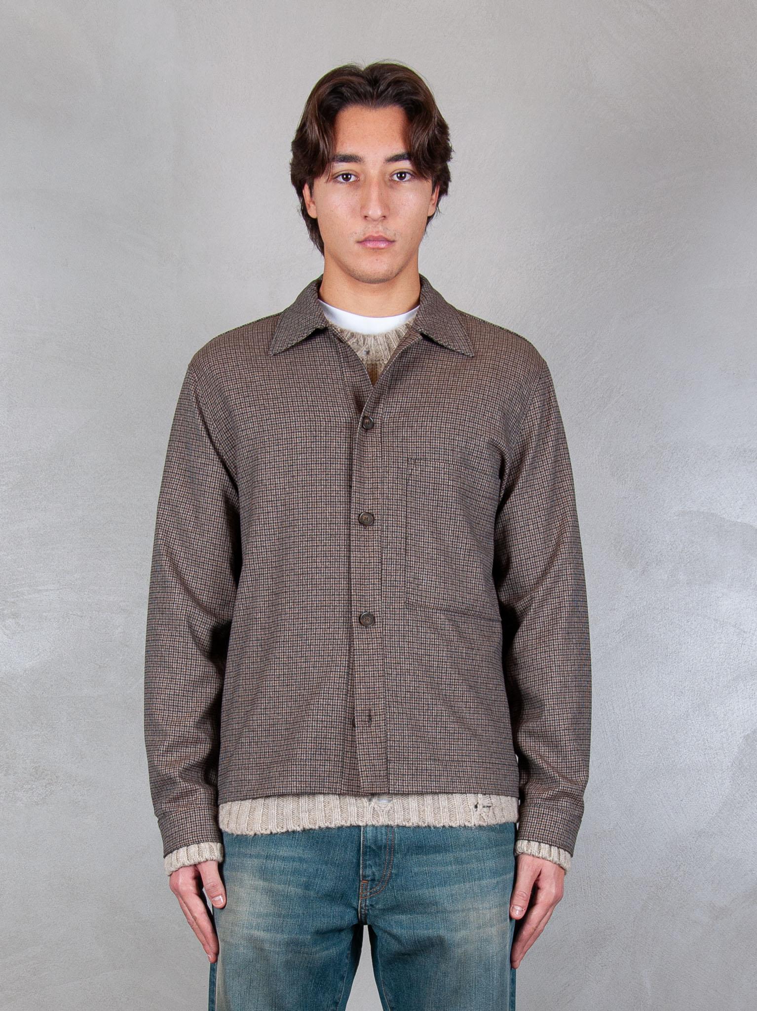 I'M Brian Overshirt Principe di Galles CA3447 MORO I'm Brain 