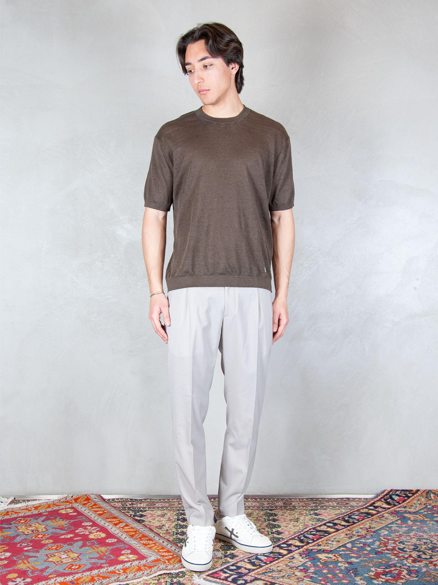 Beable pantaloni Riccardo RICCARDO MT-MASTICE Beable 