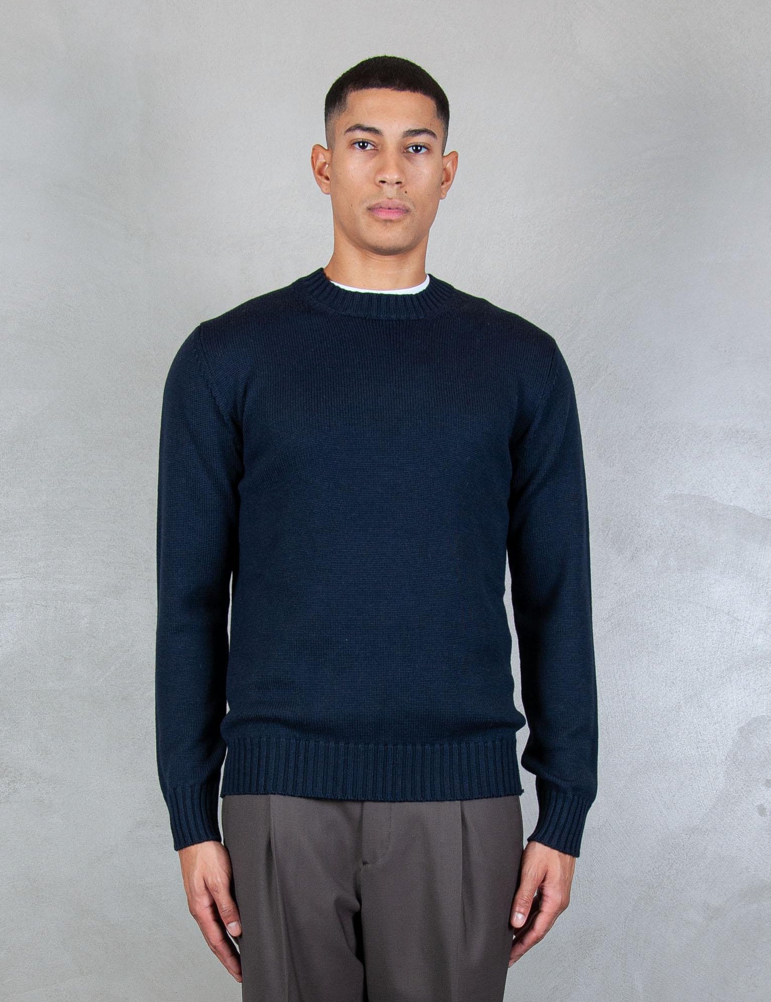 >Maglia girocollo AU3030C 1001 Alpha Studio 