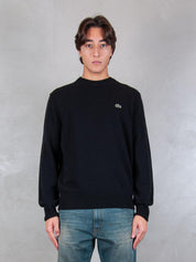 Lacoste <BR/>Maglia girocollo in lana cardata AH2916 031 Lacoste 