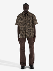 Flower Bootcut Jeans PA66-TW27A24 BRO BLUEMARBLE 