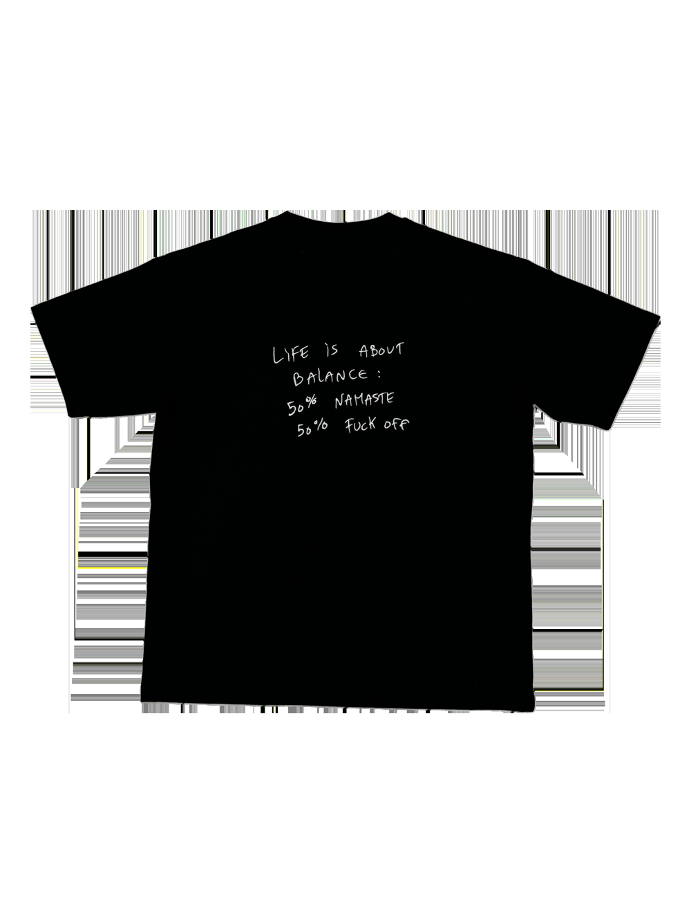 Life Is Tee LIFE IS BLK Hi Five 