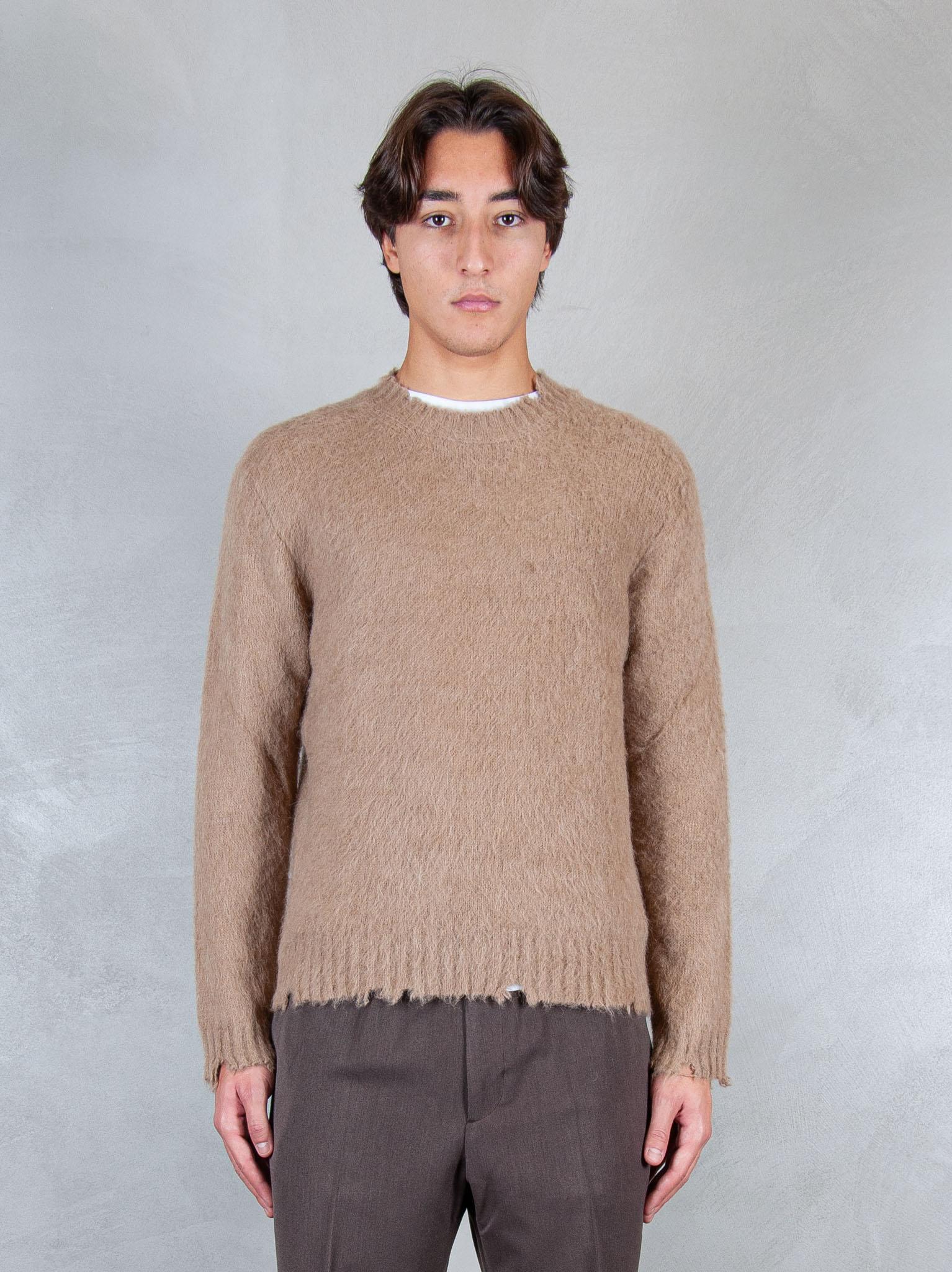 Diana Studio Maglia girocollo brushed DW24M050057 121 Diana Studio 