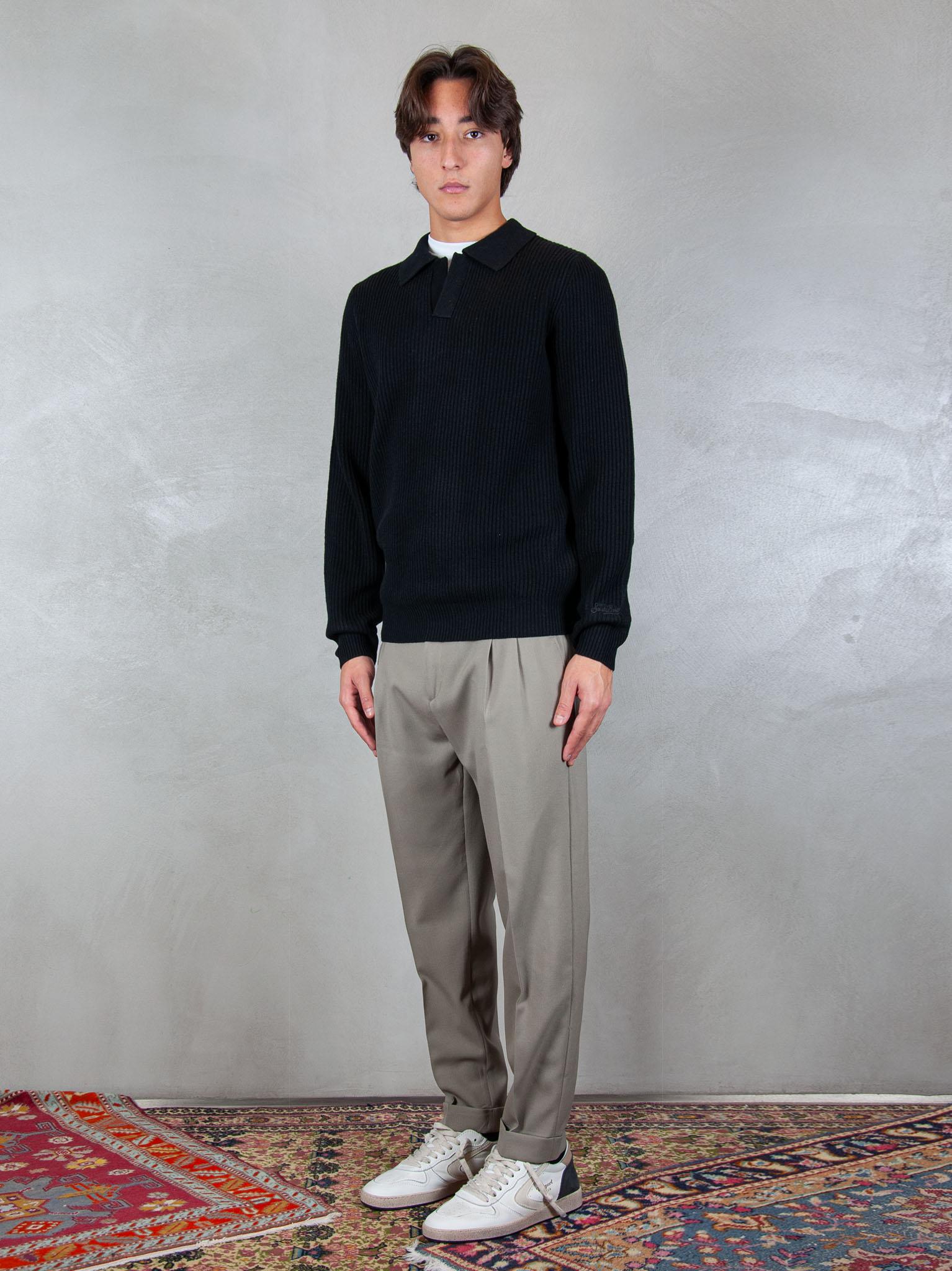 MC2 Saint Barth maglia Downing polo wool DOW0002 00037I MC2 St Barth 