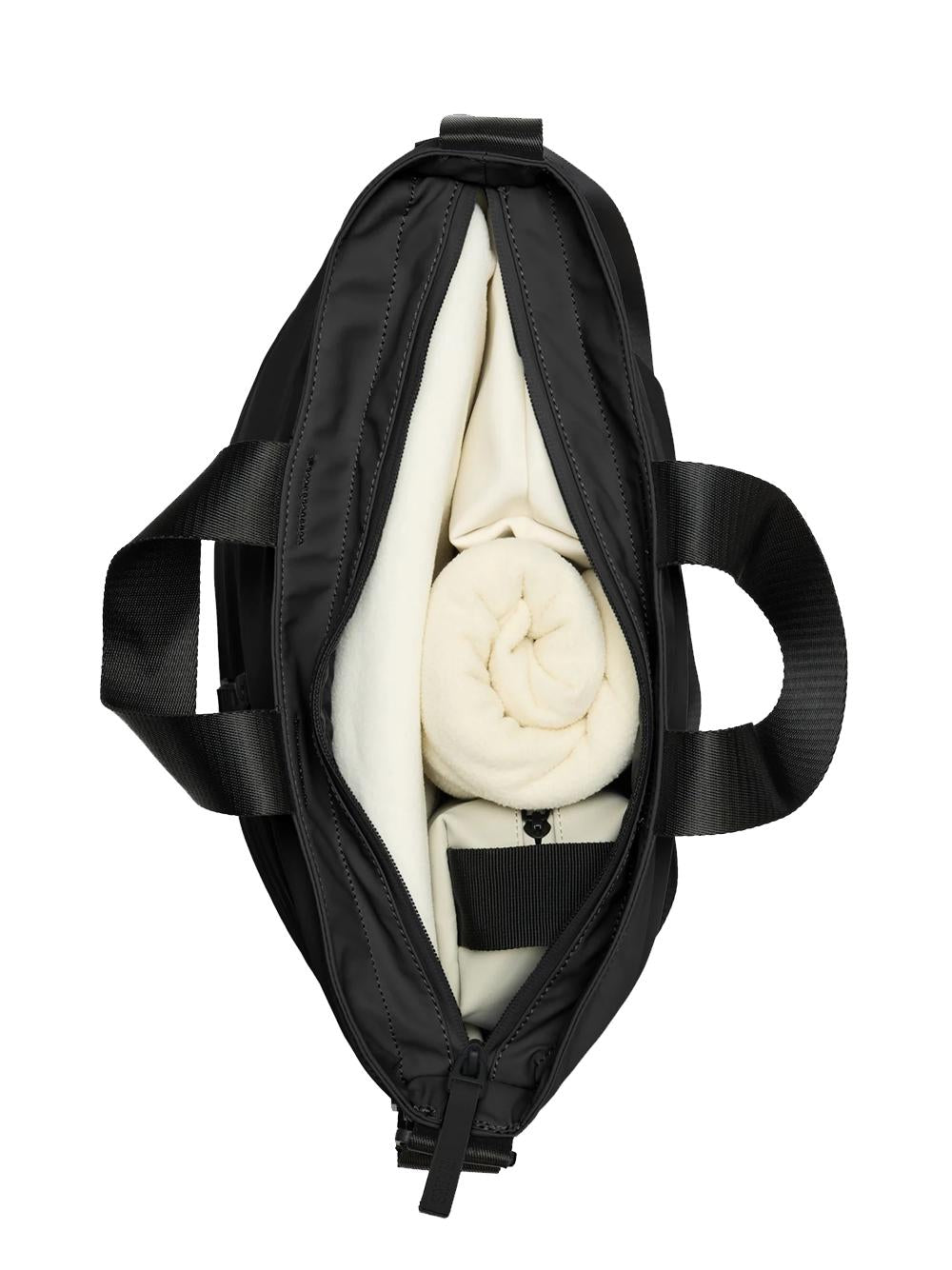  DASH MESSENGER TOTE BLACK Rains 
