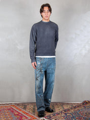 Amish Maglia <BR/>Crewneck Oversize CREW NECK OVER C0052 Amish 