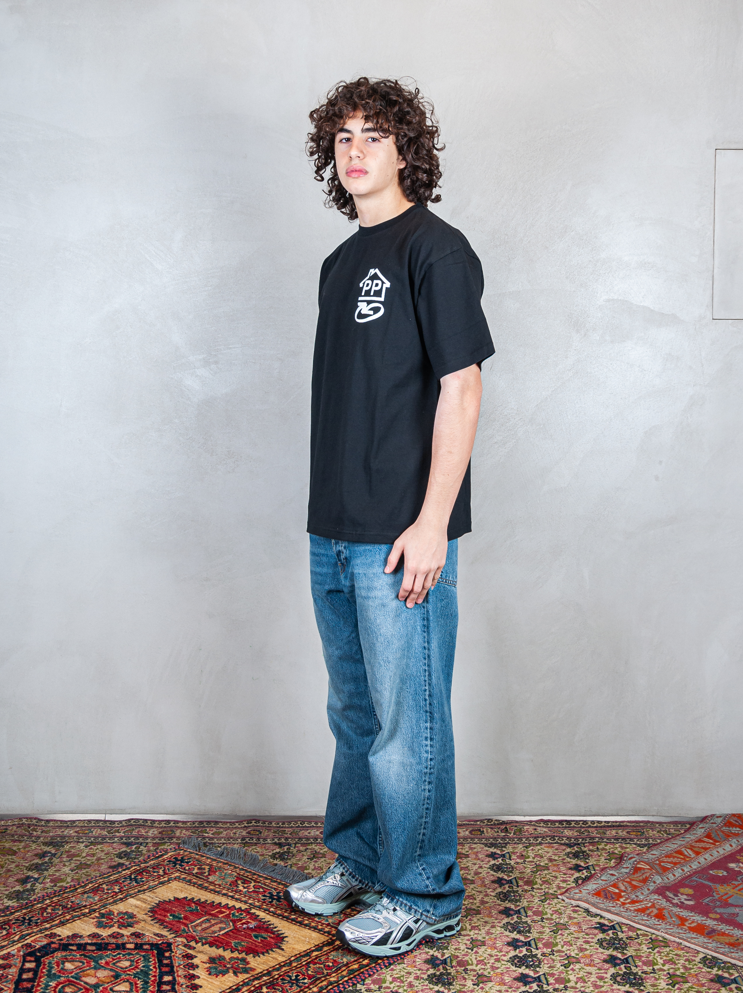 Public Possession t-shirt P.P. Logistik Tee P.P. LOGISTIK BLACK Public Possession 