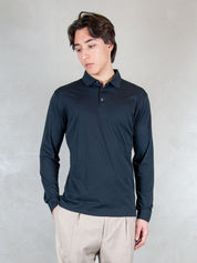 Raphael1966 Polo <BR/>Cotone Pima DK17101 BLU NOTTE Raphael - Dkt 
