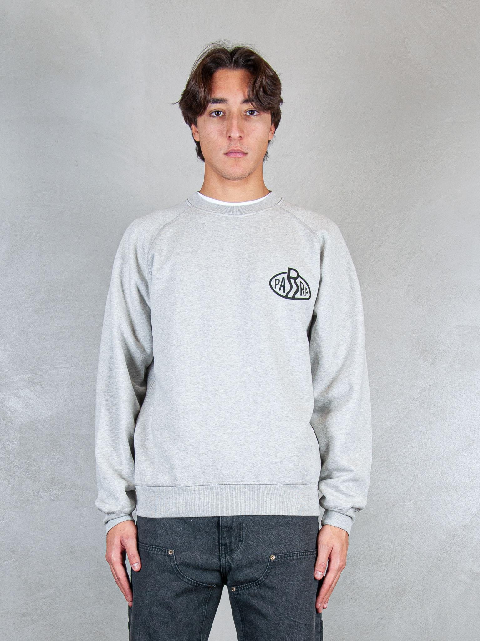 Parra Felpa Legs Logo crewneck 54242 HEATHER GREY Parra 