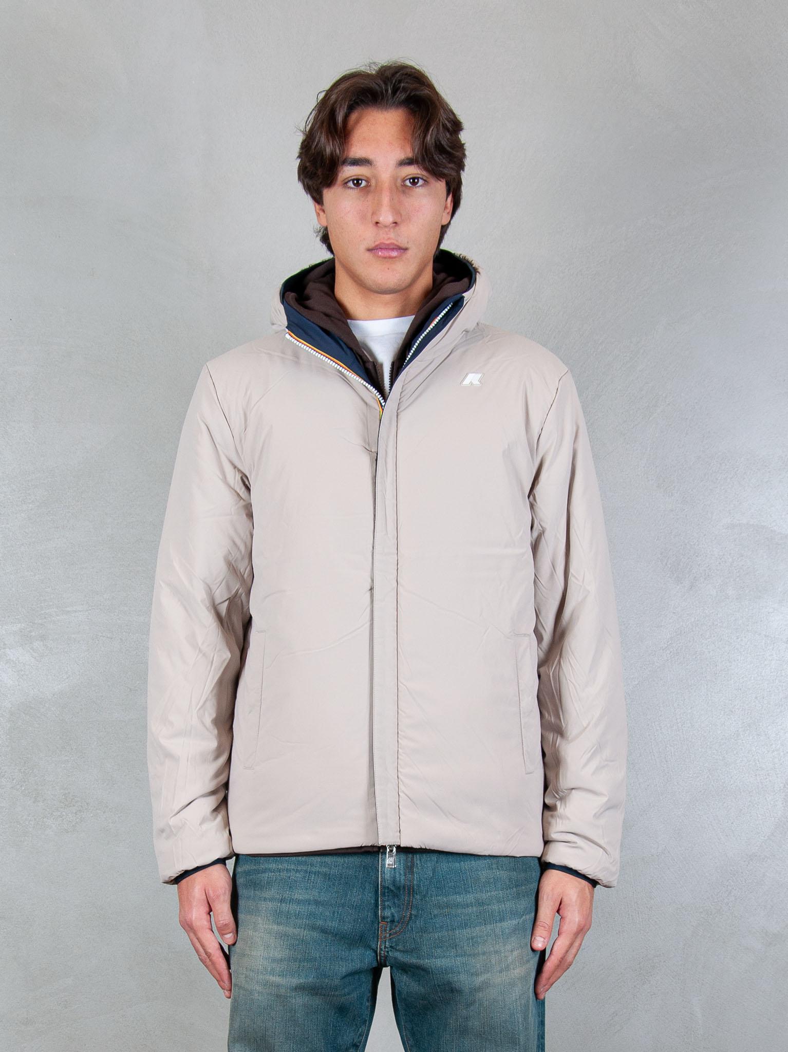 K-Way Giubbotto Jack Warm Reversible K6128VW BBC K-Way 