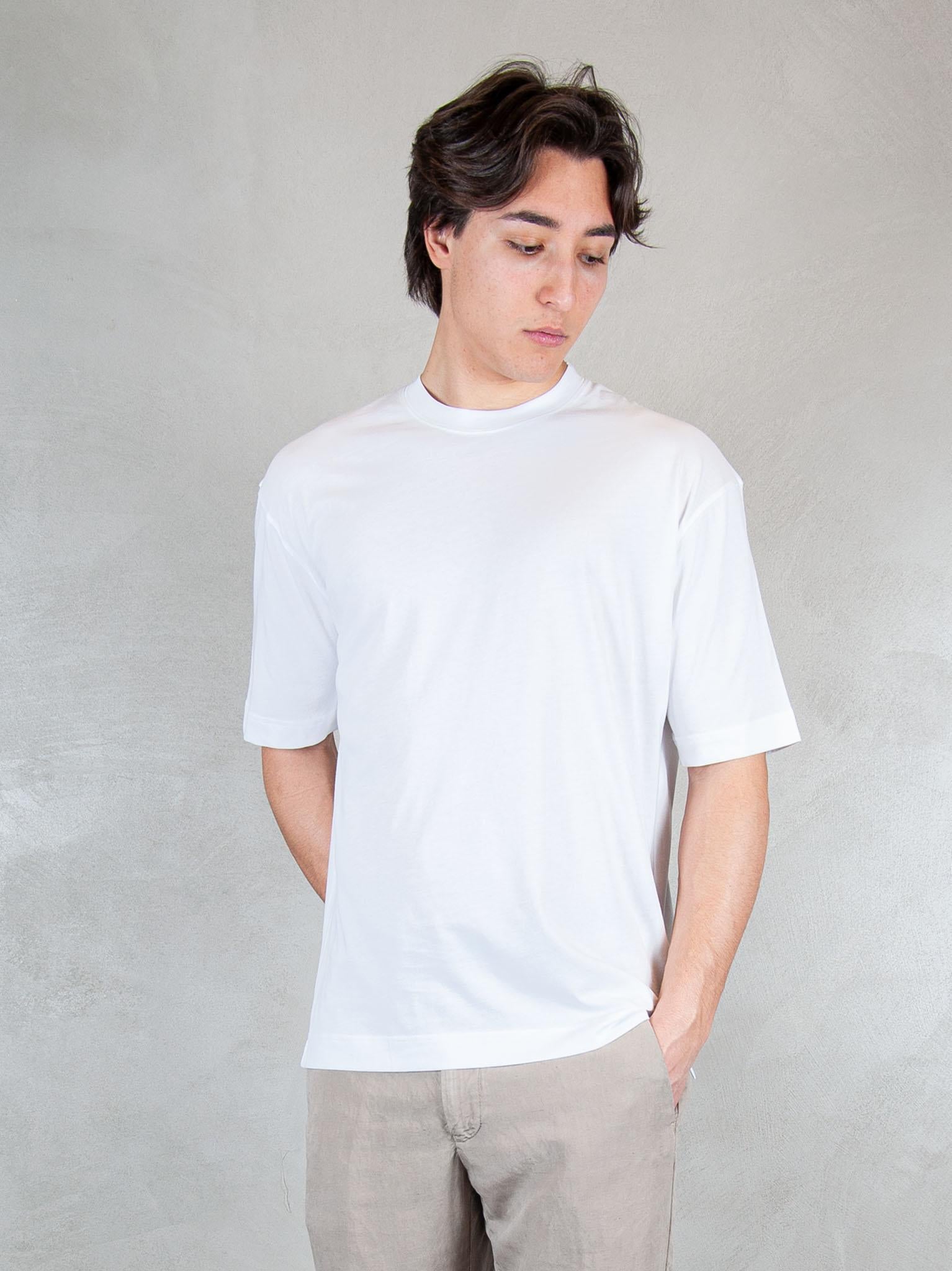 Raphael1966 Tshirt Basic Cotone Pima DK17106 BIANCO Raphael - Dkt 