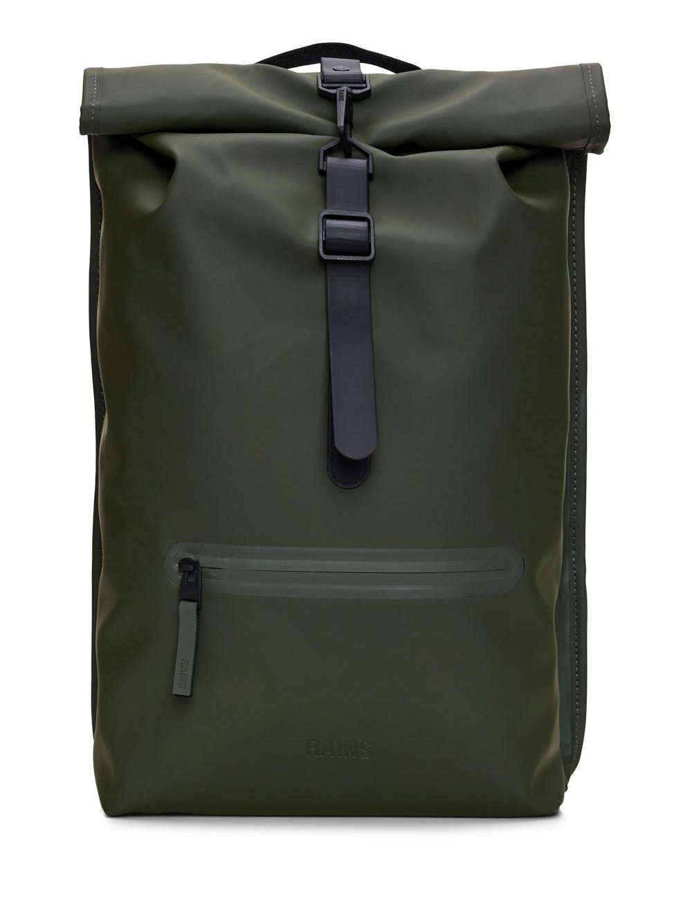 >Rolltop Rucksack ROLLTOP RCKSCK GREEN Rains 