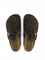 Birkenstock <BR/>Boston Suede BOSTON-SUEDE MOCCA Birkenstock 