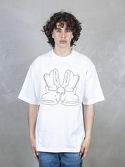 TTT T-Shirt <BR/>Sanitary Date Tee 12TS001 WHITE TTT 