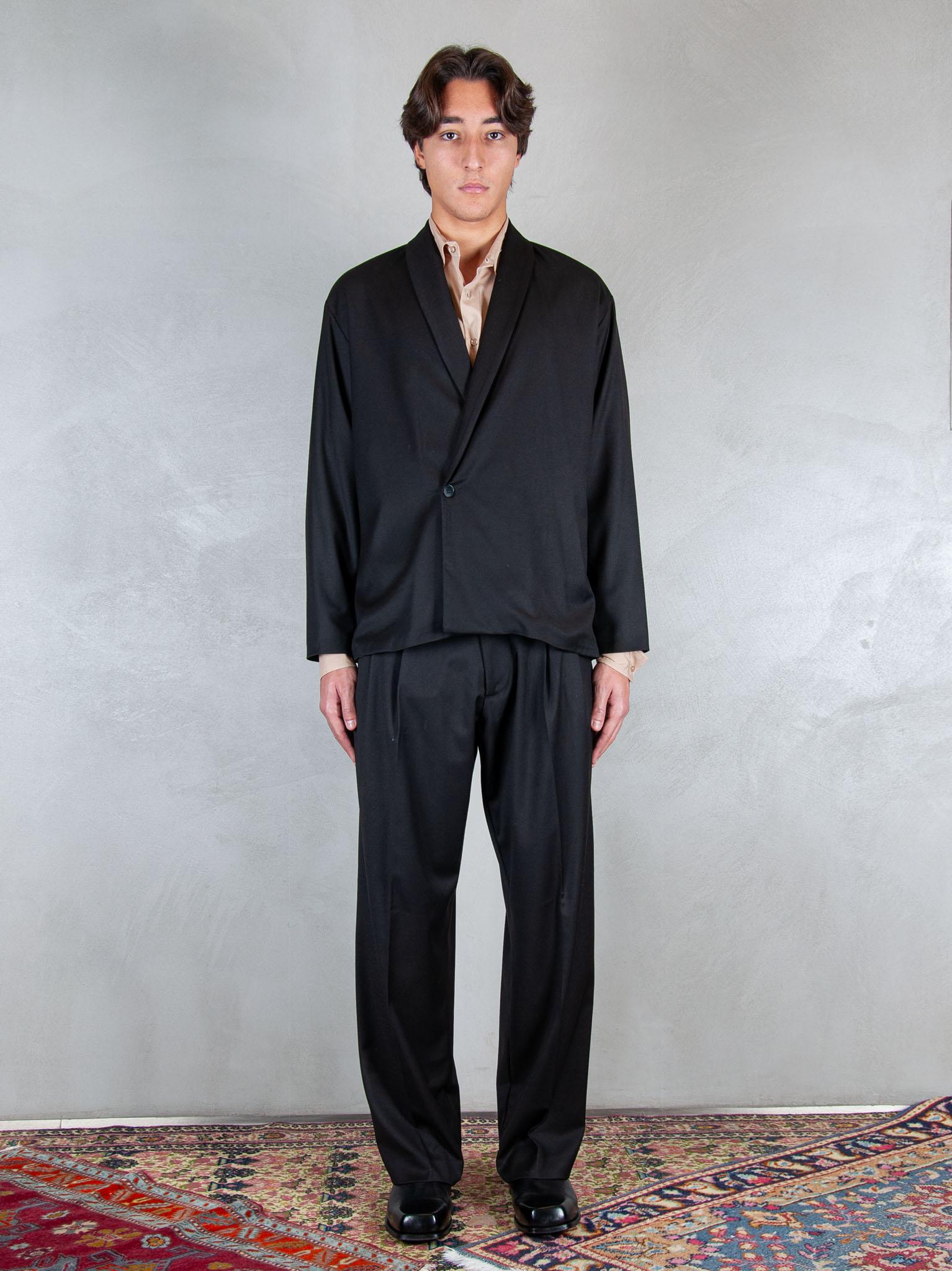 Giacca Kimono CA3454 NERO I'm Brain 