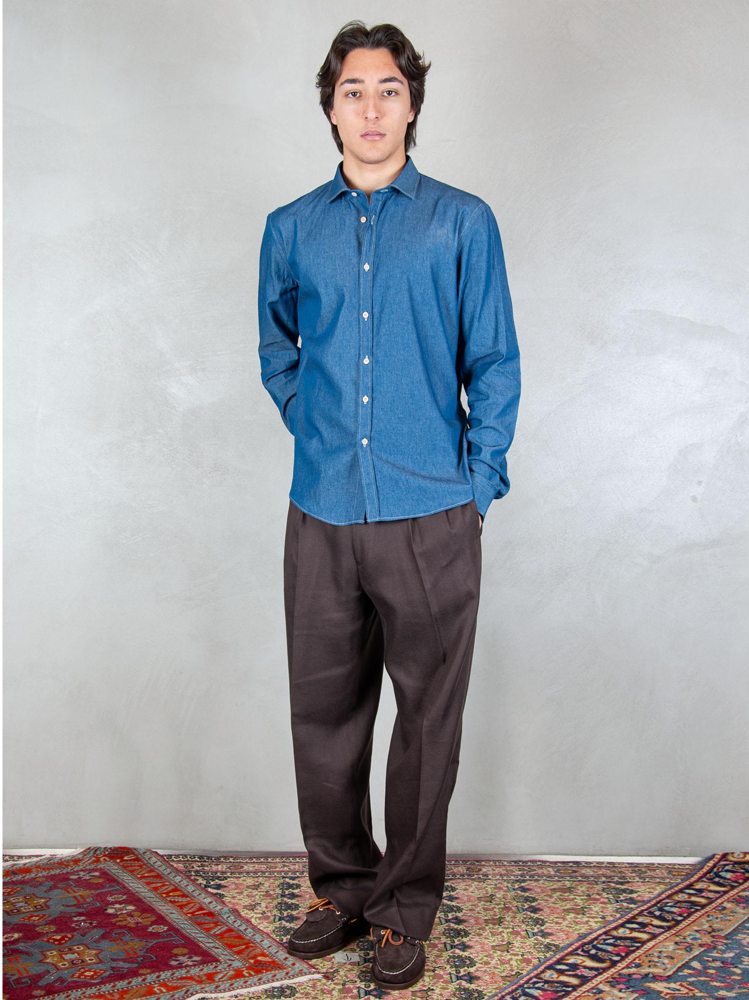 Seinse Camicia Chambray CE1118 DENIM Seinse 