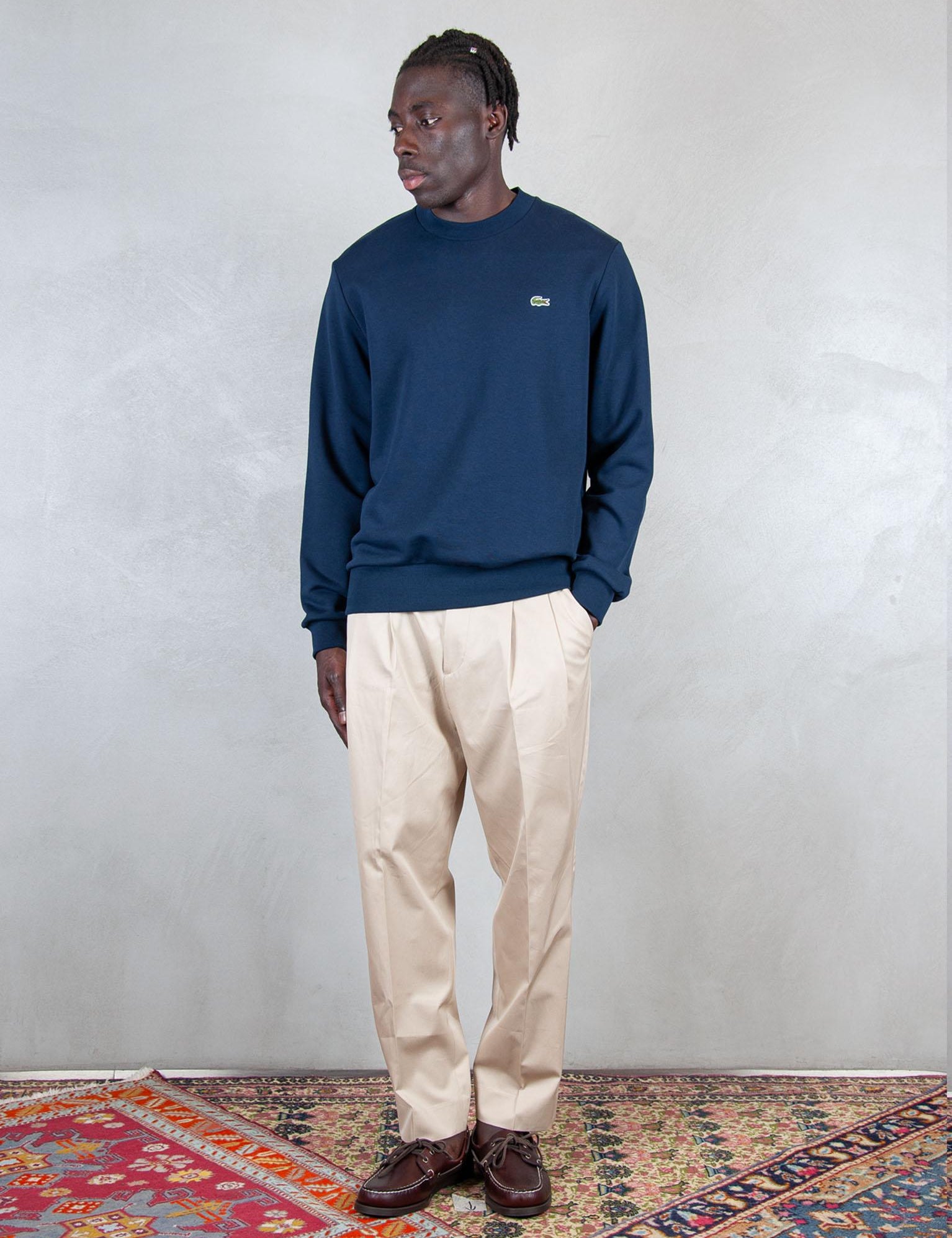 >Felpa Girocollo SH9801 166 Lacoste 