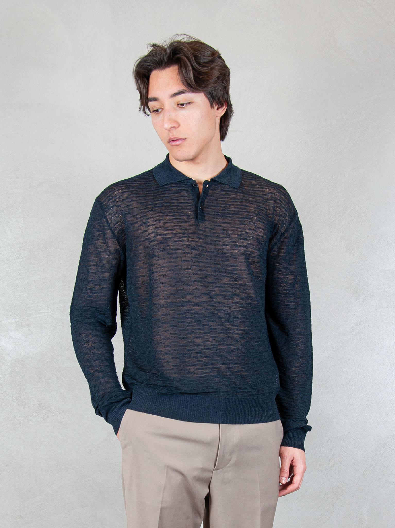 Diana Studio Maglia Polo Jacquard 140032 371 Diana Studio 