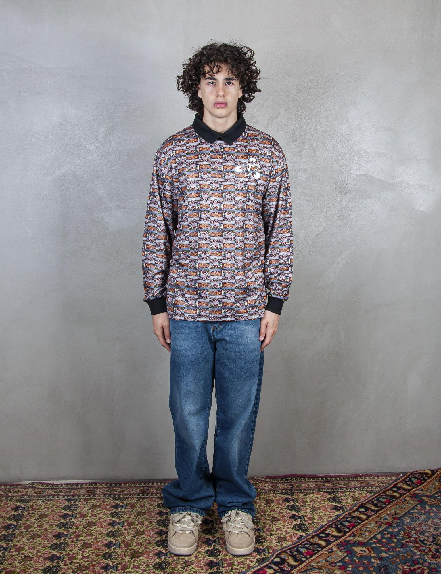 >Therminal Football Shirt ls SHT002 ANIMAL PRINT TTT 