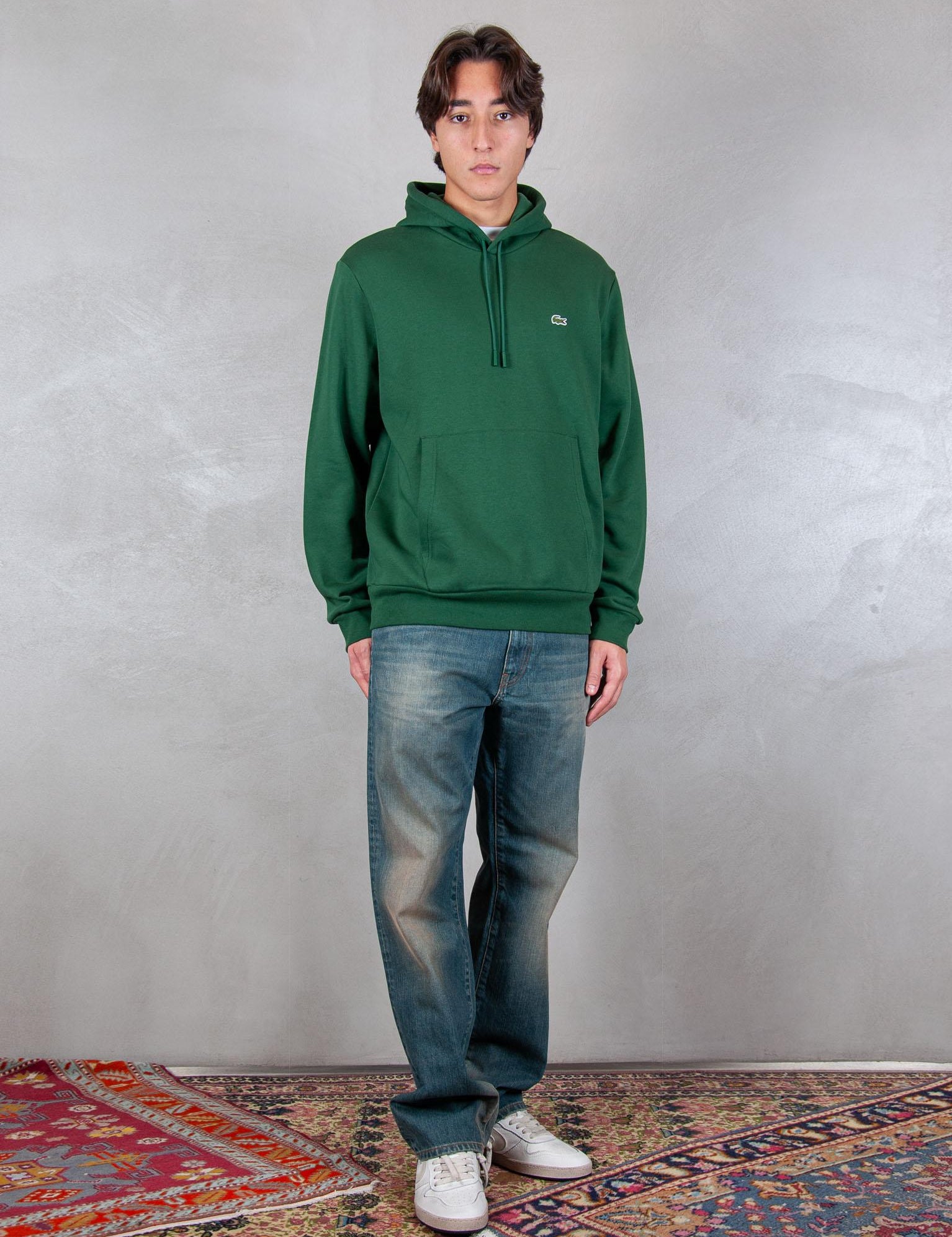 Felpa cappuccio SH9623 132 Lacoste 