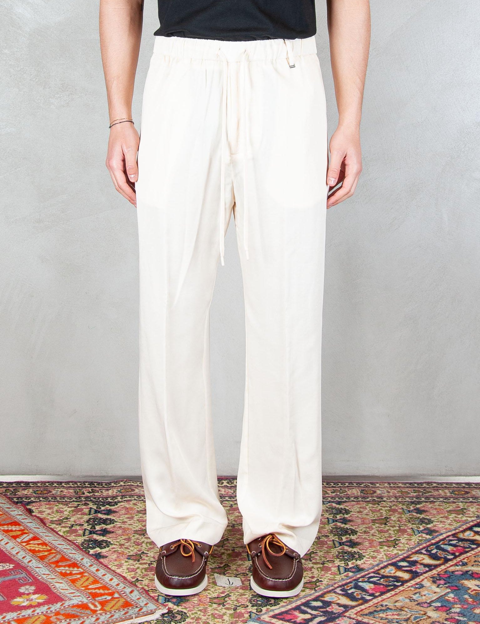 >Pantalone Coulisse PA3696 PANNA I'm Brian 