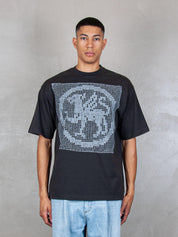 TTT T-Shirt <BR/>Filet Flace tee 13TS002 BLACK TTT 