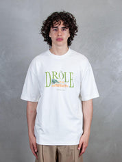 Le T-Shirt Tennis Court G-TS246-CO002 OW Drôle De Monsieur 