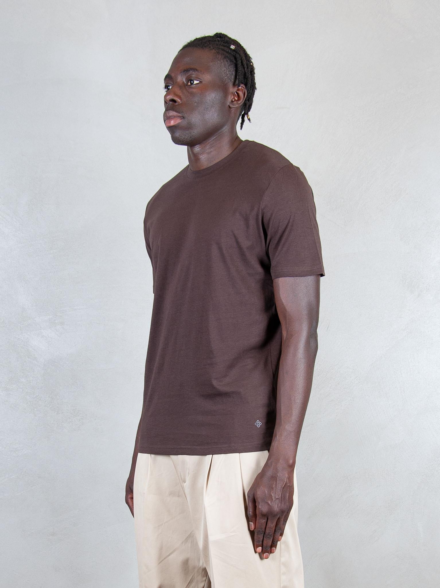 Markup Tshirt Basic MK11013 CACAO MarkUp 