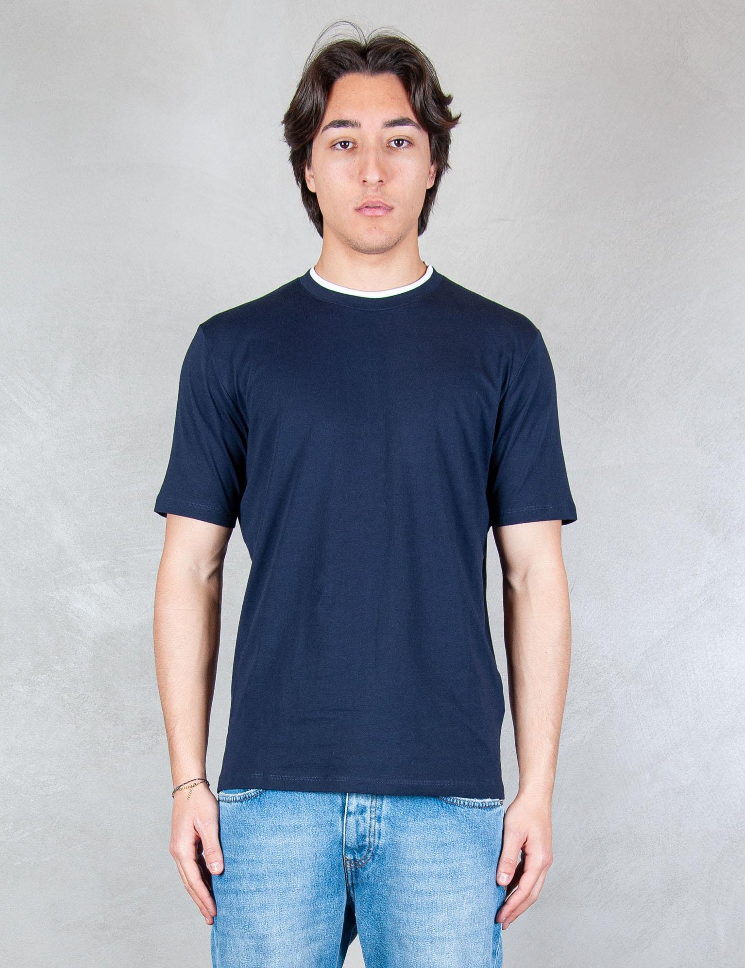 >Doppio Collo TE3215 BLUE NAVY Seinse 