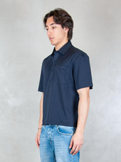 Seinse Polo <BR/>Over Piquet PE3238 BLUE NAVY Seinse 