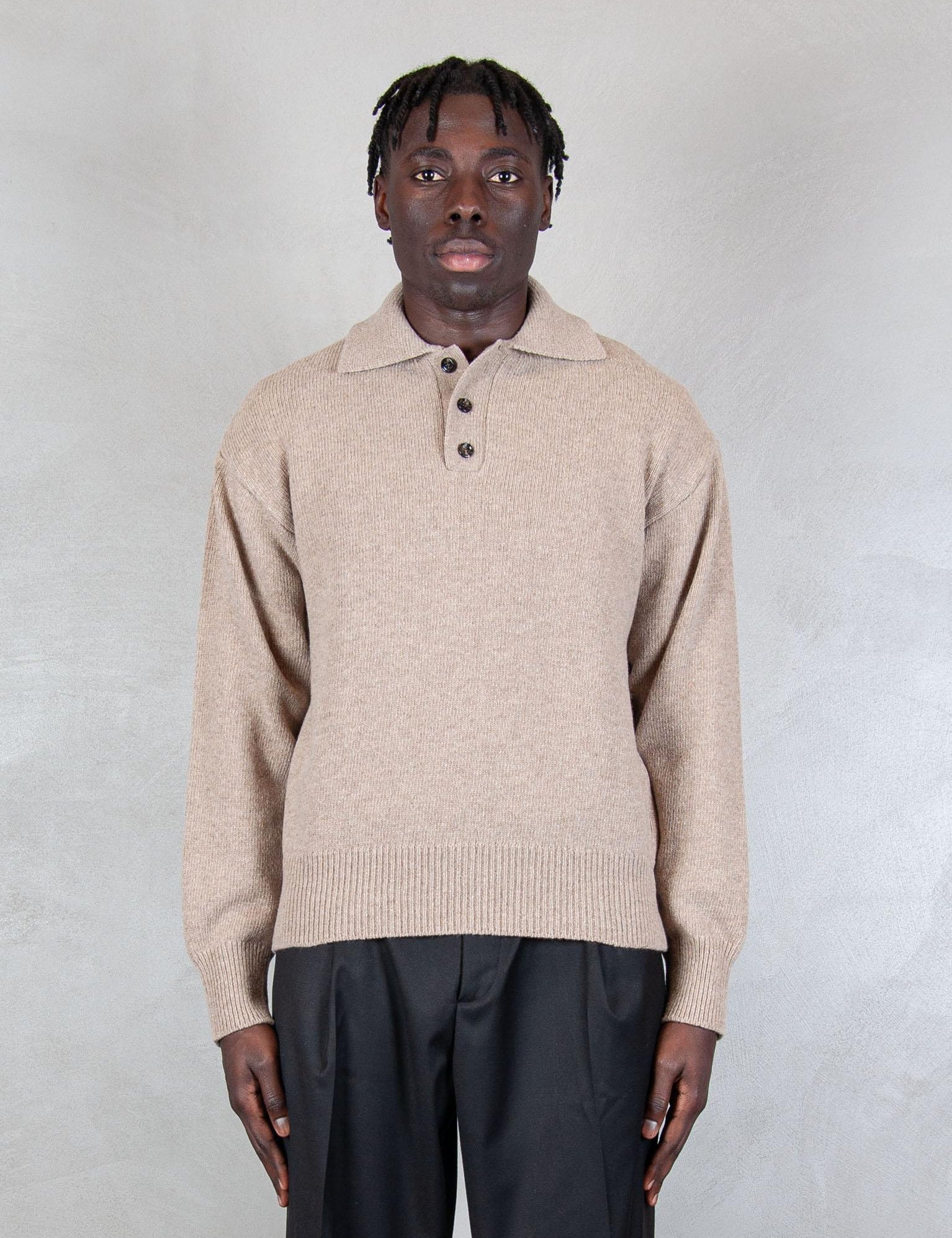 >Hongdae Polo HONGDAE POLO BEIGE Hi Five 