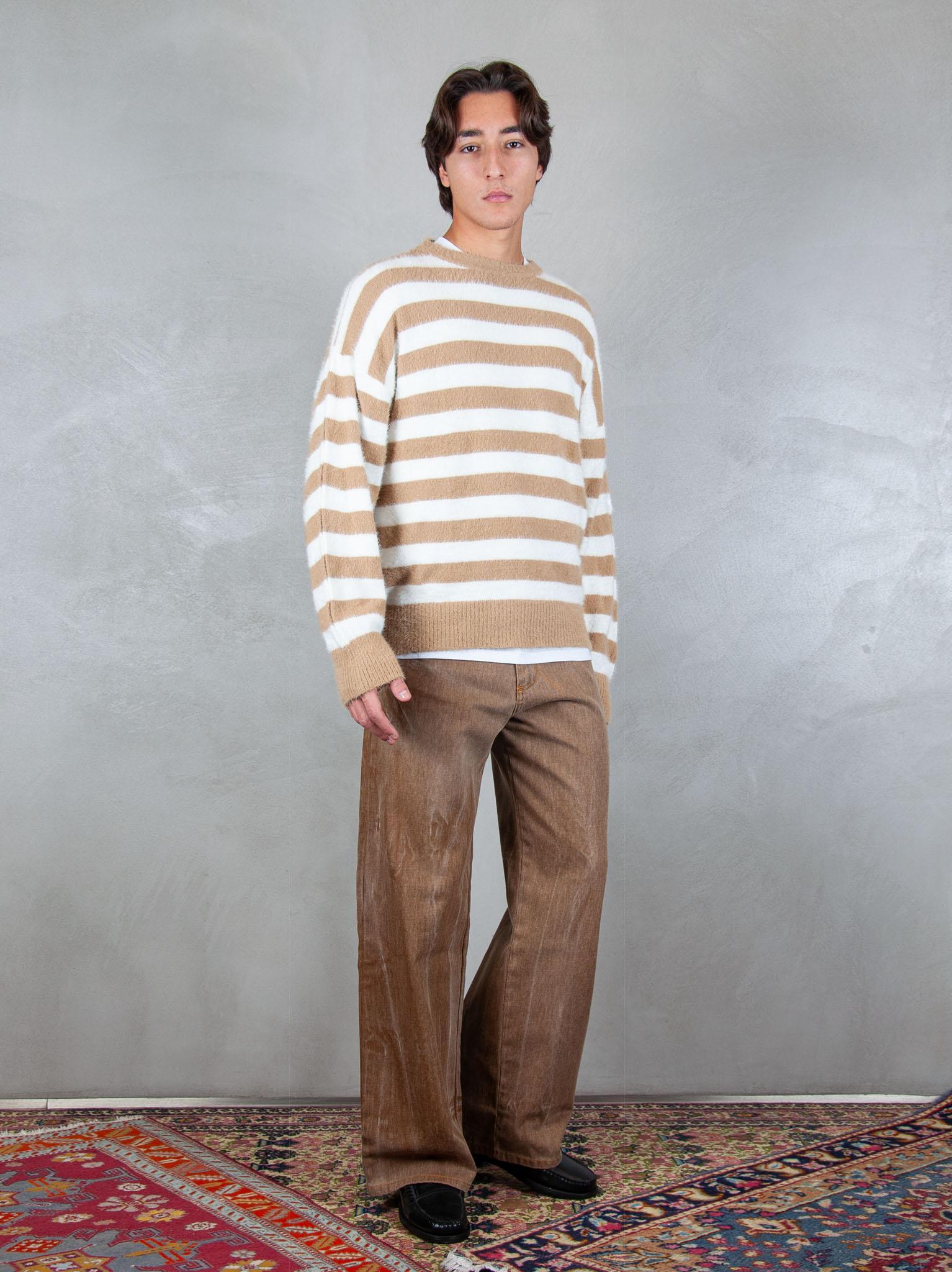 HI Five Maglia Striped Crewneck AB23 0301 Hi Five 