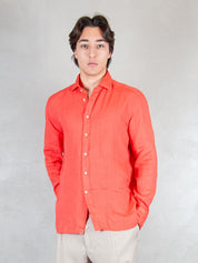 Tintoria Mattei Camicia <BR/>Lino TNP J66-UL1 Tintoria Mattei 