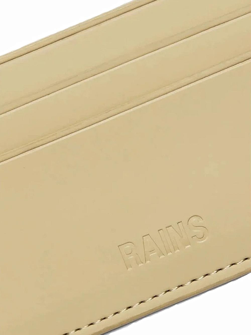 Rains portafogli Card Holder CARD HOLDER SAND Rains 