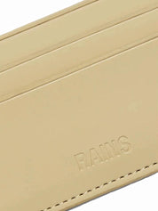 Rains portafogli <BR/>Card Holder CARD HOLDER SAND Rains 