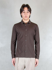 Raphael1966 Polo <BR/>Camicia Cotone Pima DK17109 MORO Raphael - Dkt 