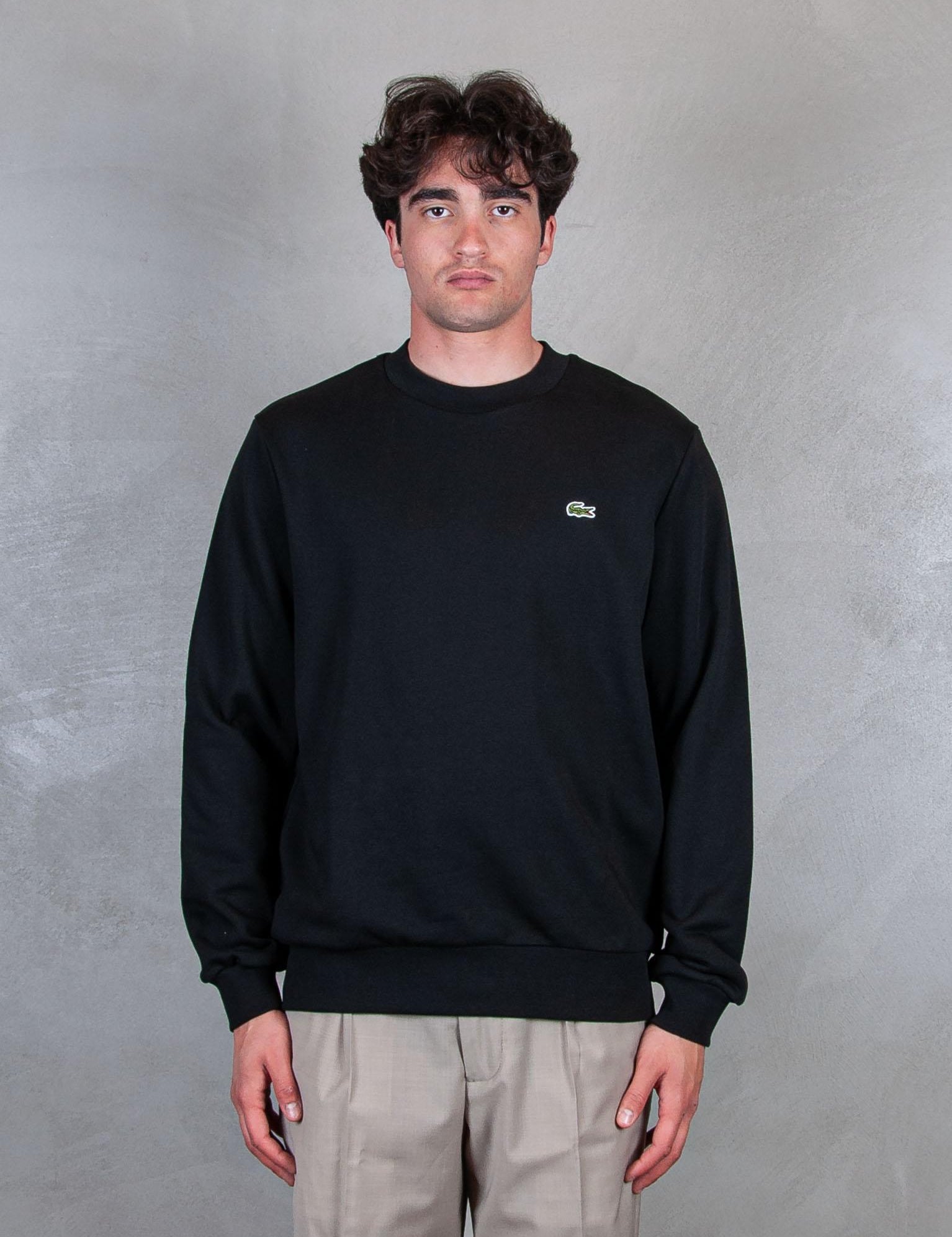 Felpa girocollo SH9801 031 Lacoste 