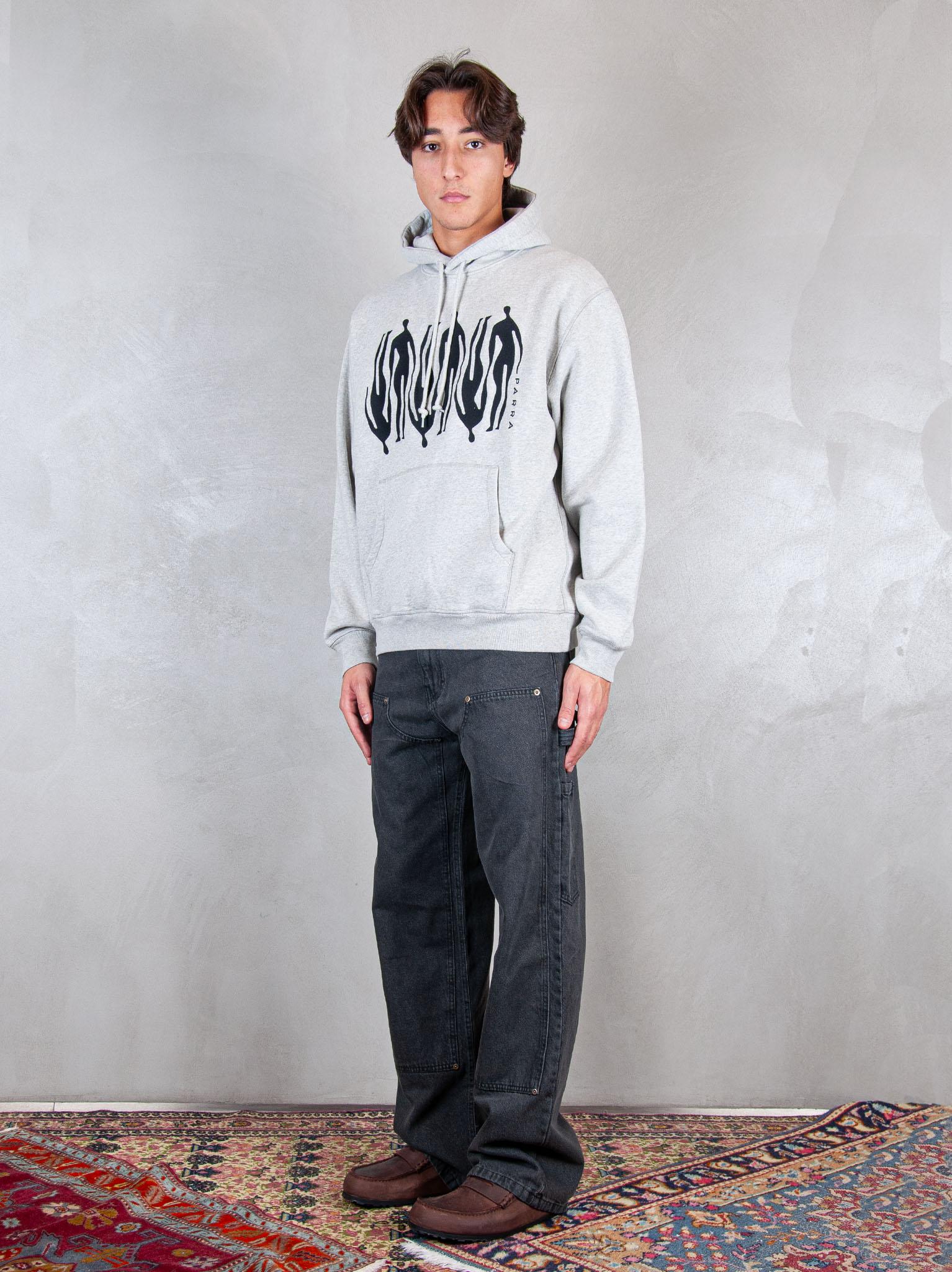 Parra Felpa Connected Guy hooded 54225 HEATHER GREY Parra 