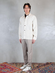 Chesapeak's Overshirt <BR/>Saint Malò SAINT MALO CTN/LIN-IVORY Chesapeak's 