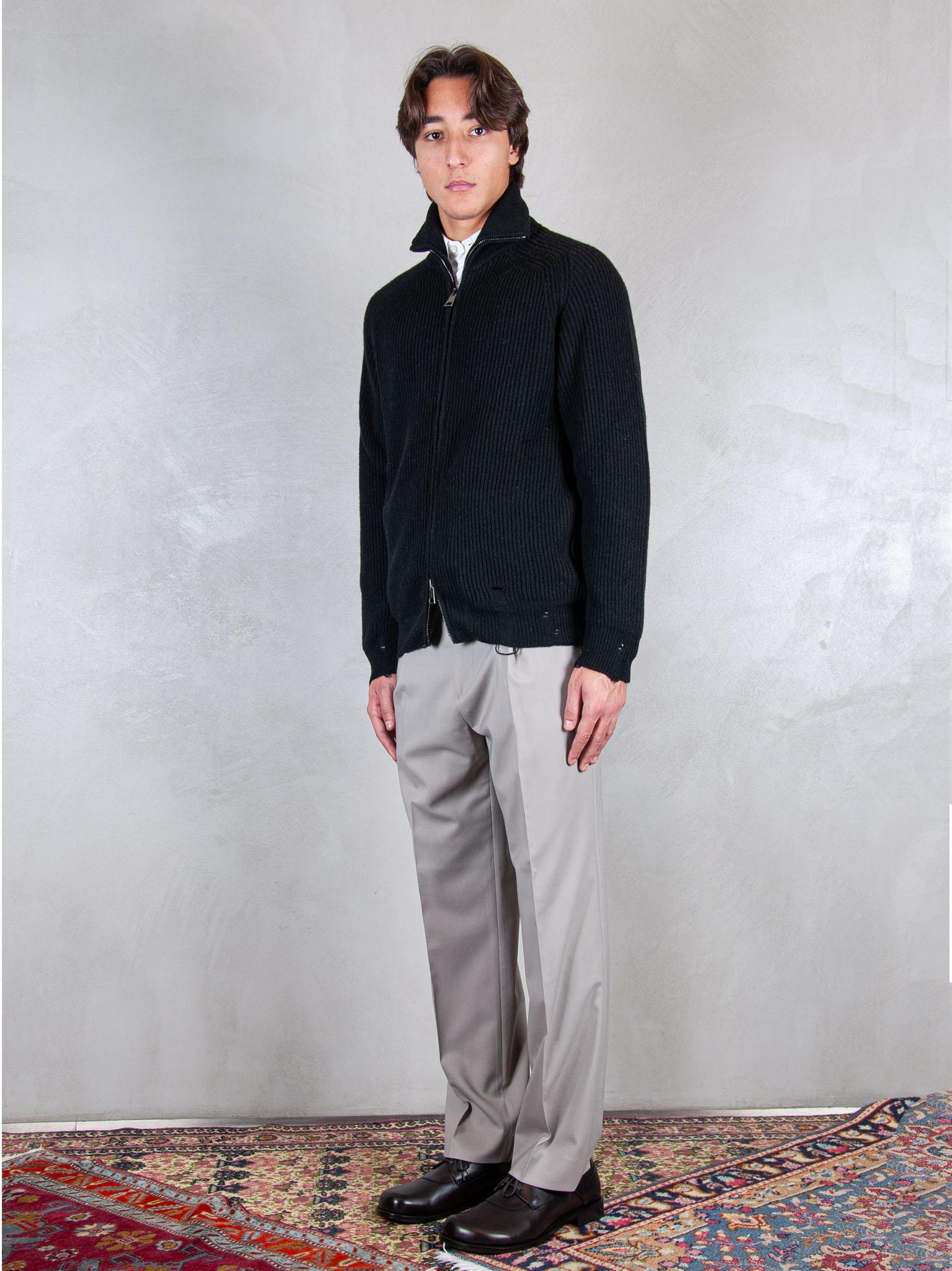 Atomofactory Maglia zip costa inglese FU17 03 Atom Factory 