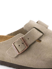 Birkenstock <BR/>Boston Suede BOSTON SUEDE-TAUPE Birkenstock 