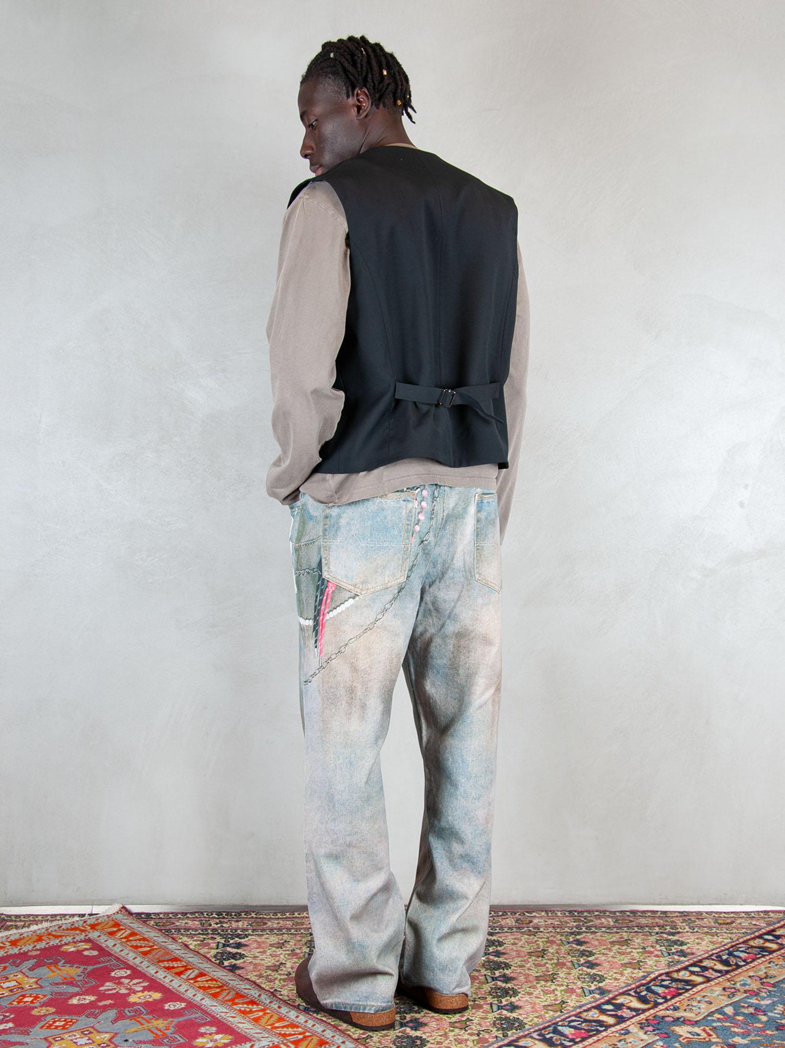 Acupuncture Jeans   Punker Denim 2 PUNKER DENIM 2 DENIM BLUE Acupuncture 