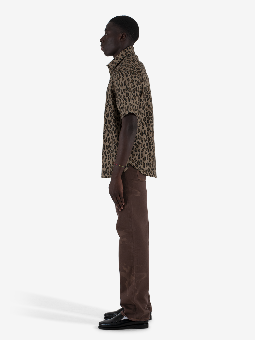 Leopard Shortsleeves Shirt