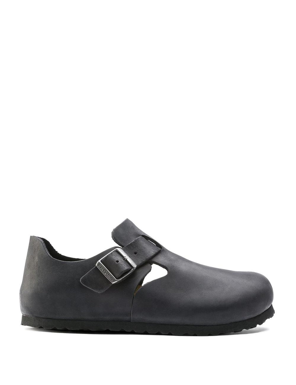 >London LONDON OILED LTHR-BLACK Birkenstock 