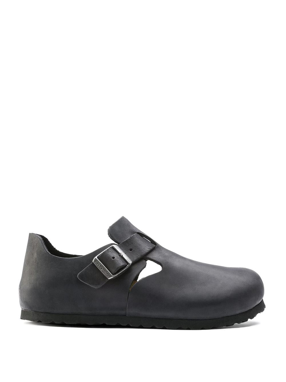 Birkenstock London LONDON OILED LTHR-BLACK Birkenstock 