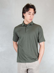 Raphael1966 Polo <BR/>SS Cotone Pima DK17102 MILITARE Raphael - Dkt 
