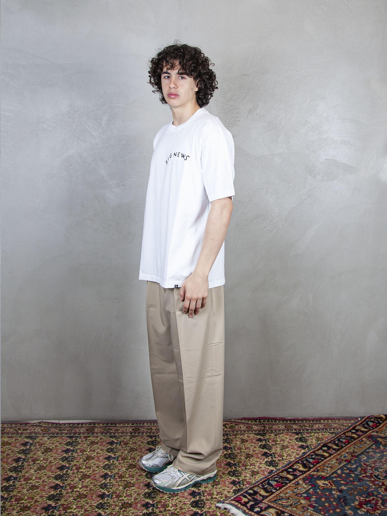 Big News T-Shirt 53200 WHITE Parra 