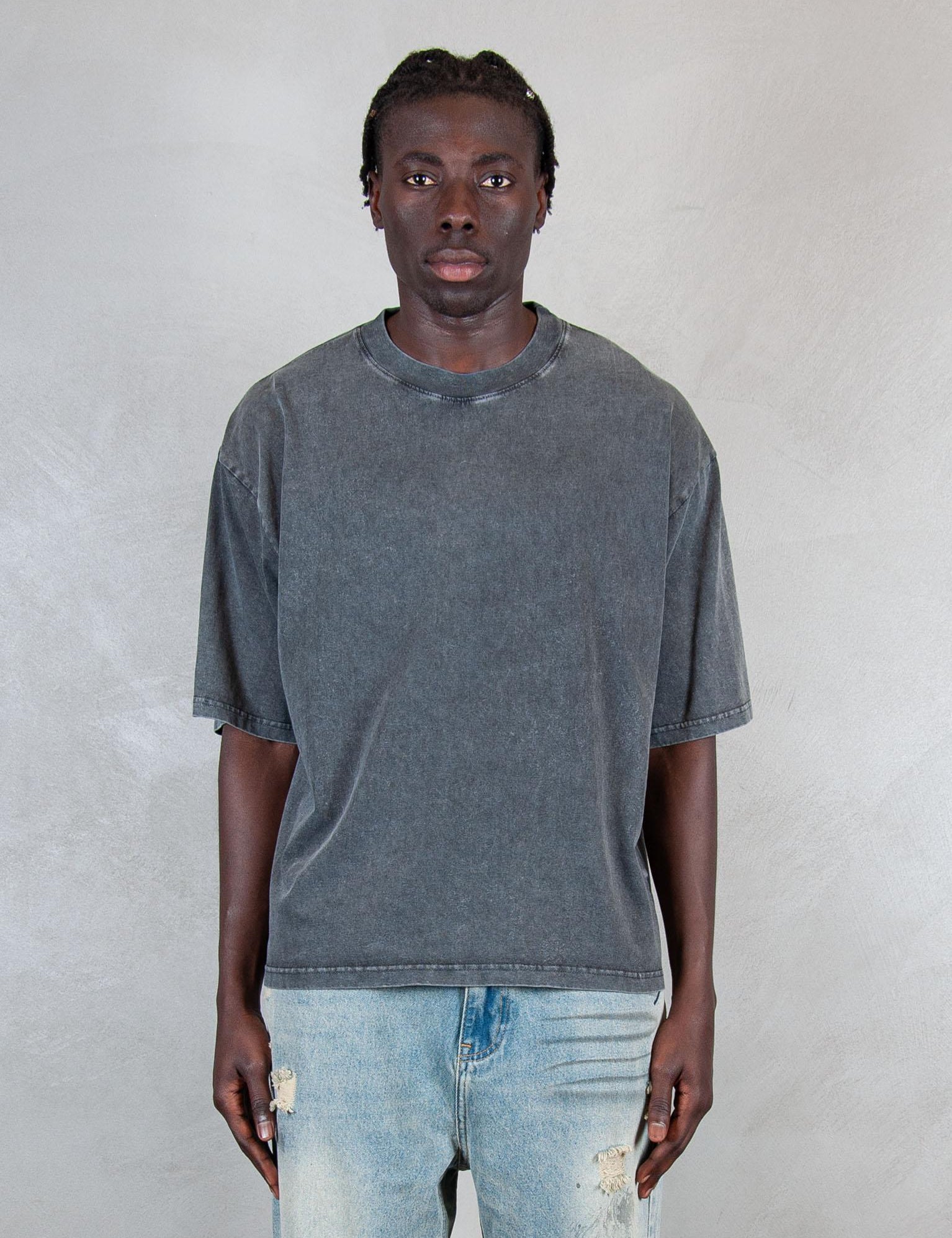 >Dirty DIRTY TEE BLACK Hi Five 