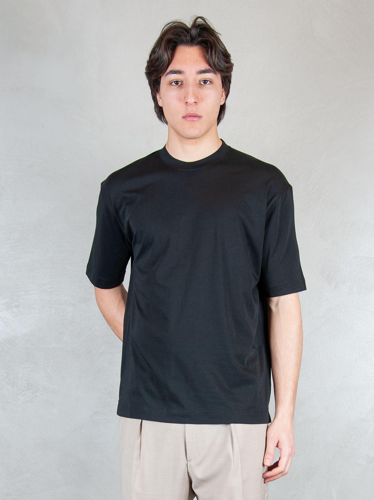 Raphael1966 Tshirt Basic Cotone Pima DK17106 NERO Raphael - Dkt 