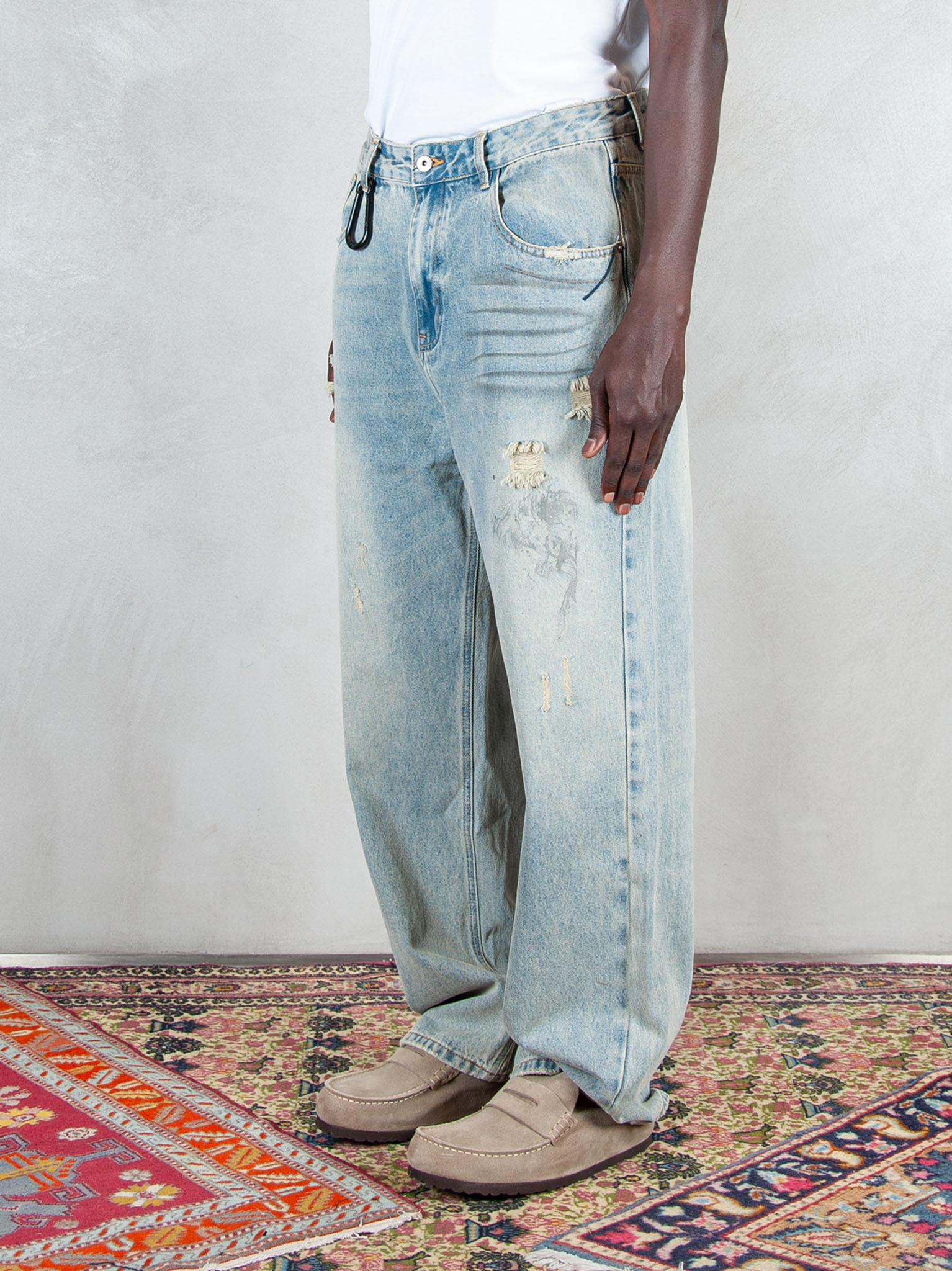 Acupuncture Jeans   Original Denim ORIGINAL DENIM BIKER WASH Acupuncture 